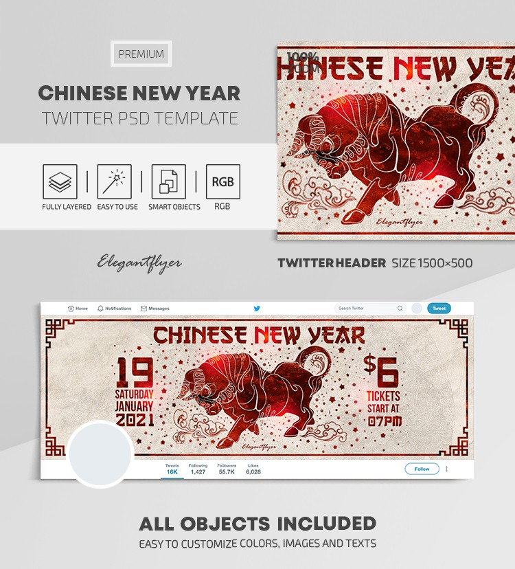 Chinesisches Neujahr by ElegantFlyer