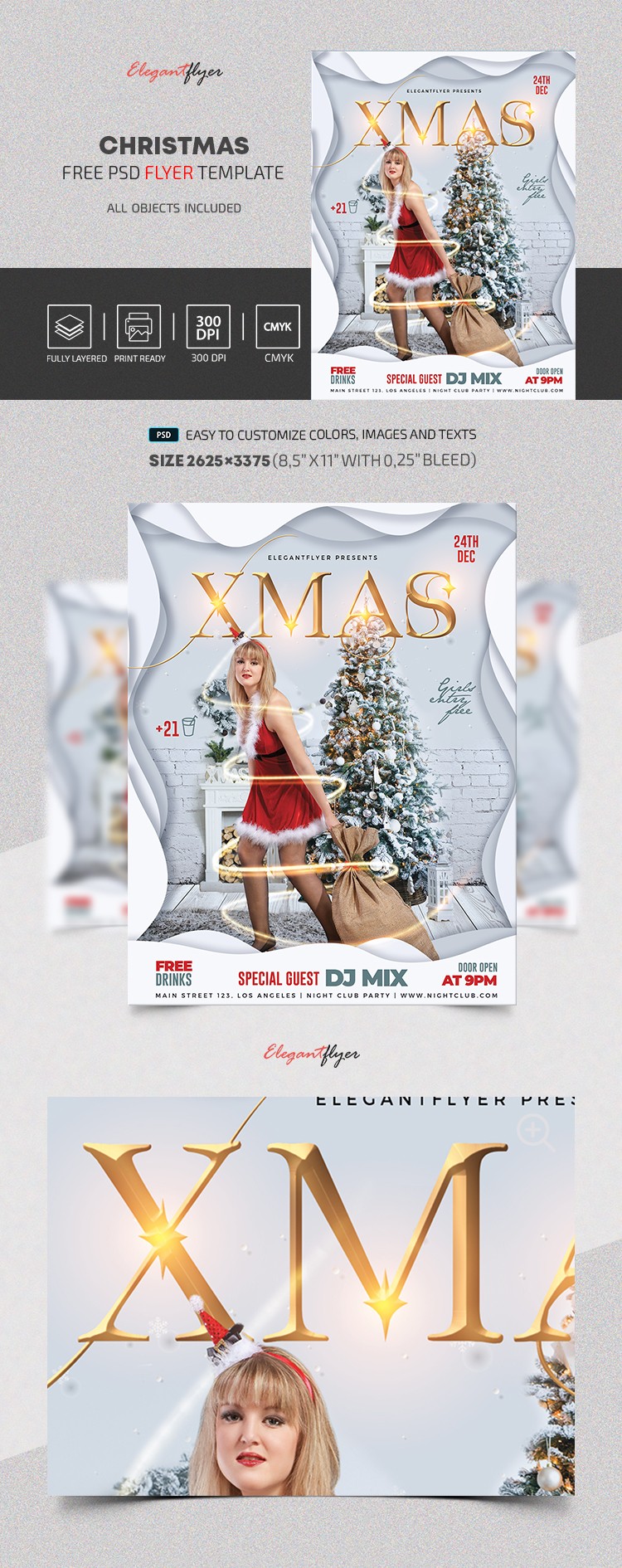 Weihnachts-Flyer by ElegantFlyer