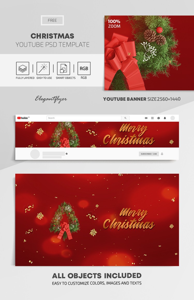 Christmas Youtube: Boże Narodzenie na Youtube by ElegantFlyer