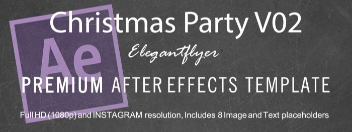 Fiesta de Navidad Efectos posteriores by ElegantFlyer