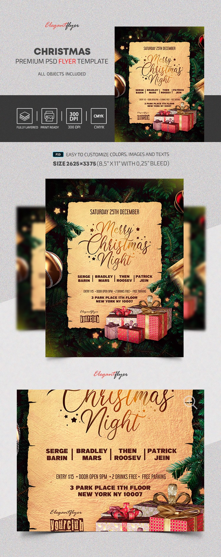 Christmas Flyer by ElegantFlyer