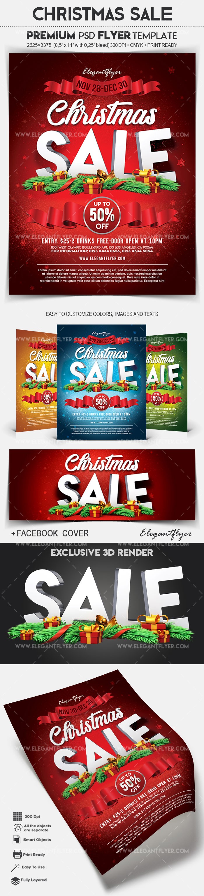 Christmas Sale by ElegantFlyer