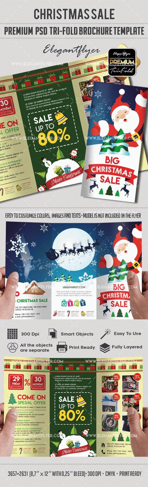 Venta de Navidad by ElegantFlyer