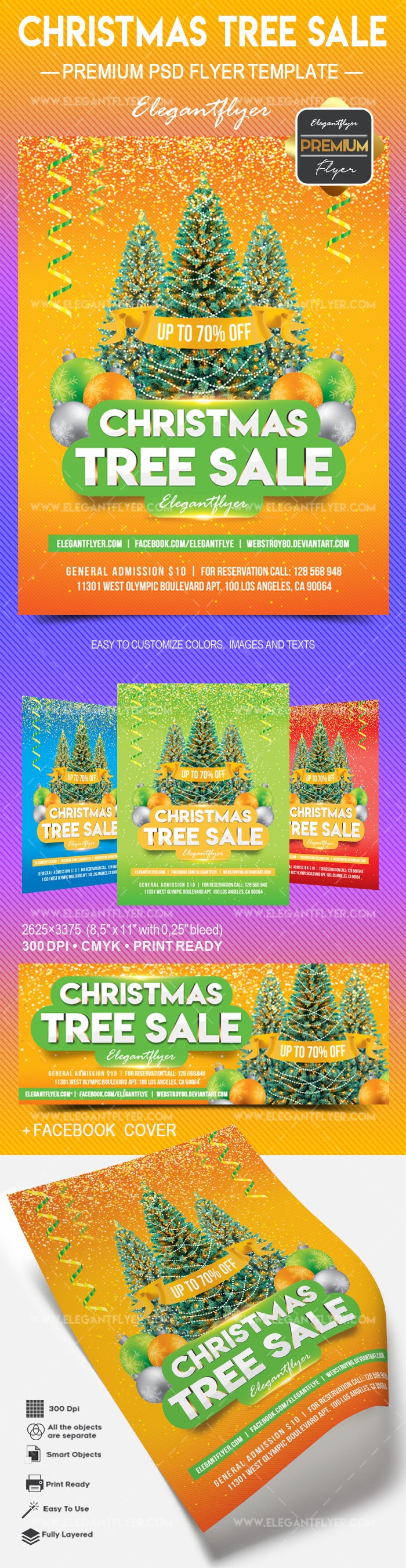 Christmas Tree Sale by ElegantFlyer