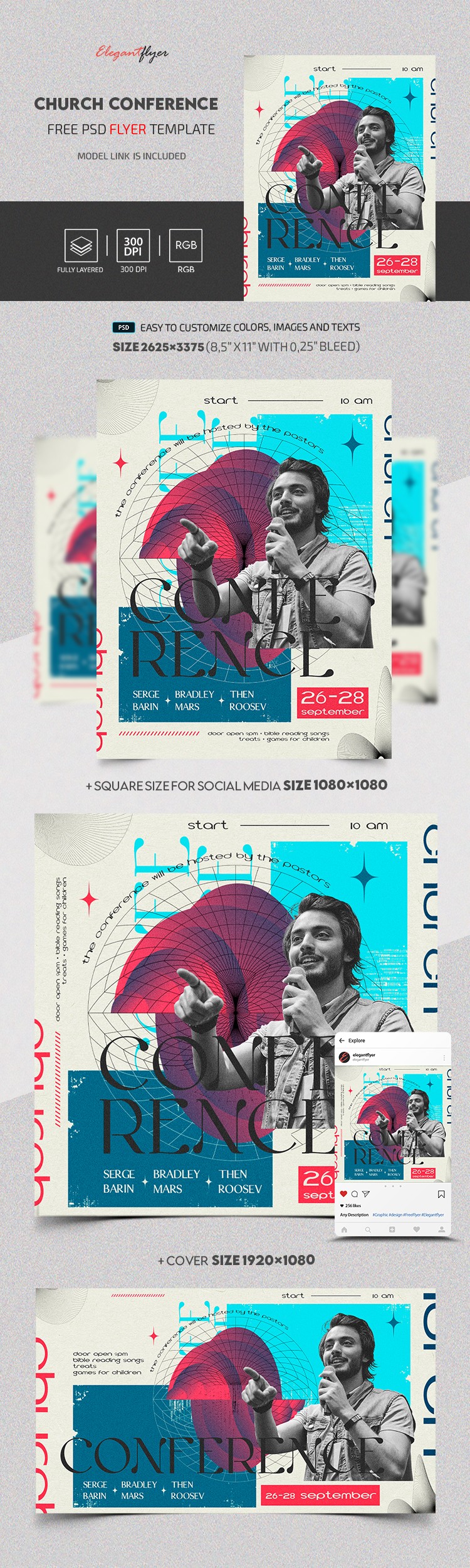 Conferência da Igreja by ElegantFlyer