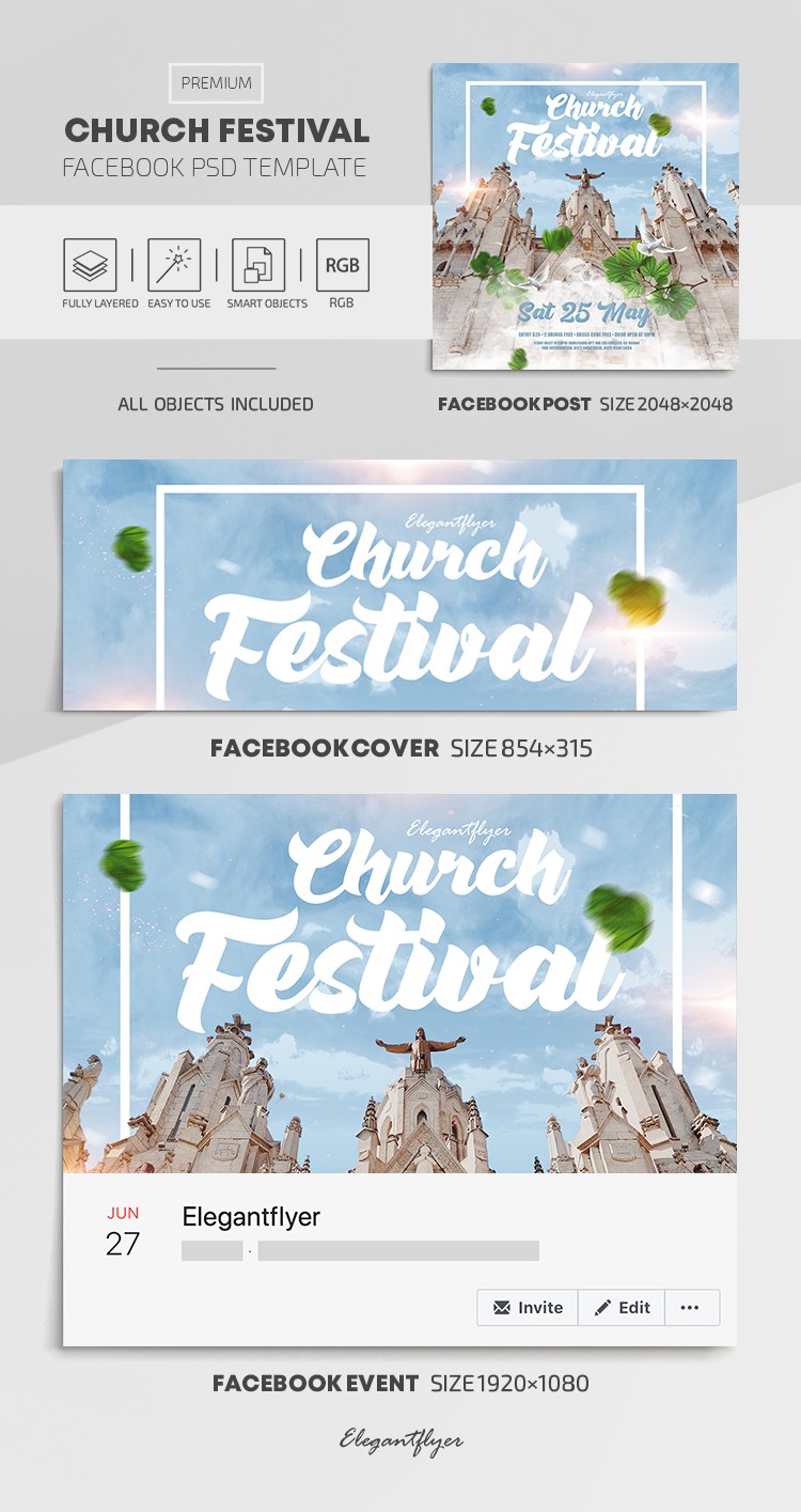 Festival da Igreja by ElegantFlyer