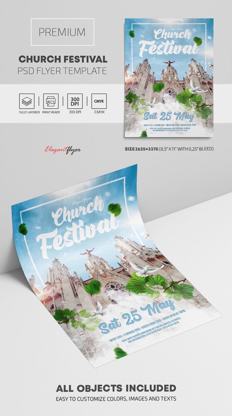 Church Festival by ElegantFlyer