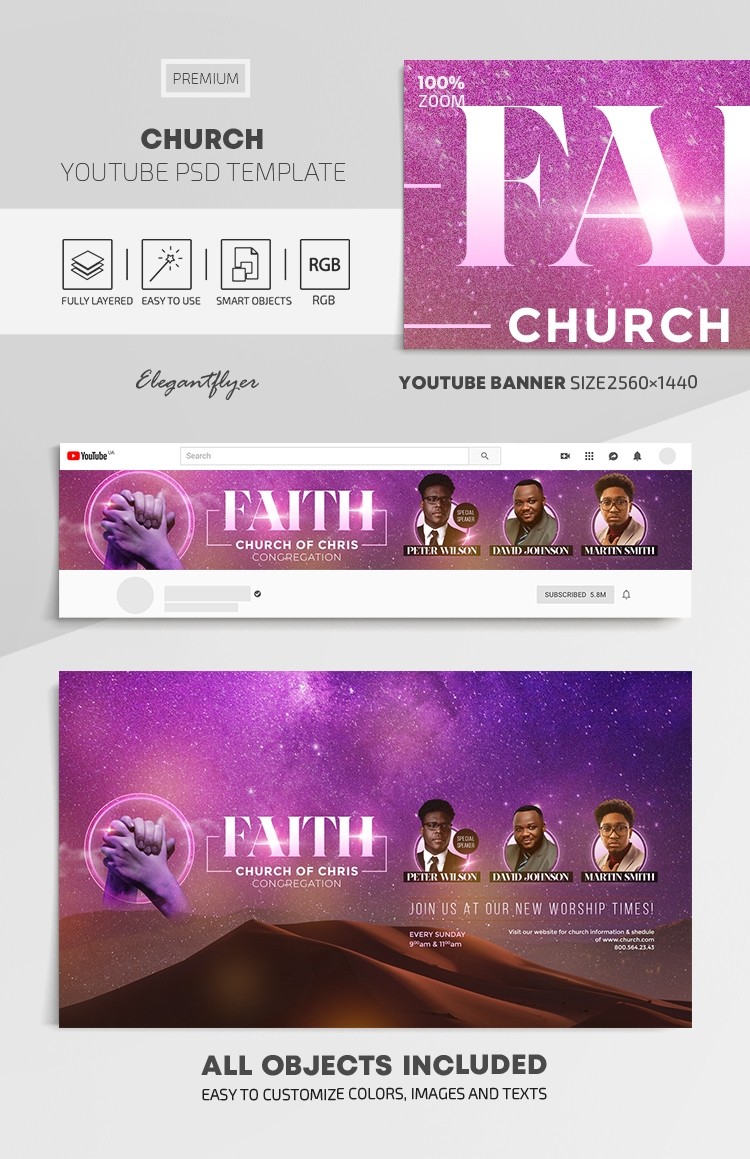 Kościół Youtube by ElegantFlyer