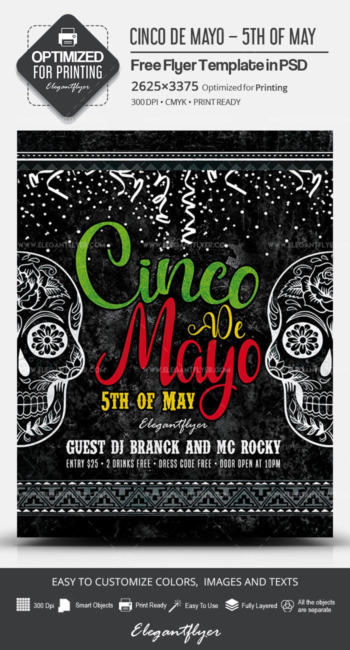 Cinco de Mayo – 5th of May by ElegantFlyer