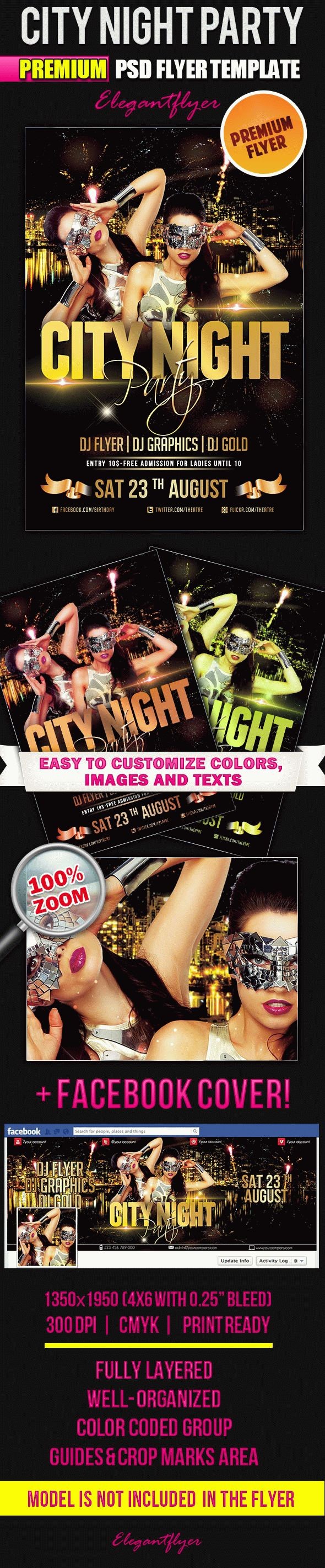 City Night Party by ElegantFlyer