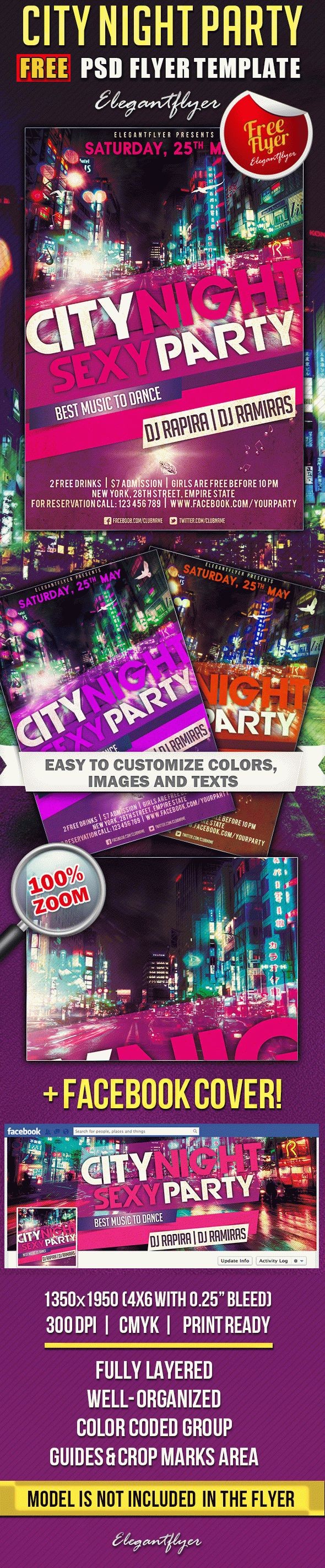 Stadt Nacht Party by ElegantFlyer