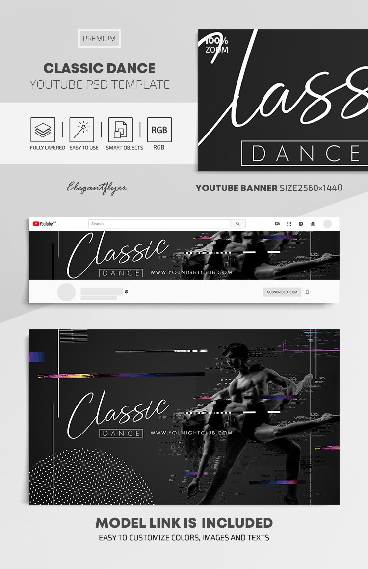 Clásico de Danza Youtube by ElegantFlyer