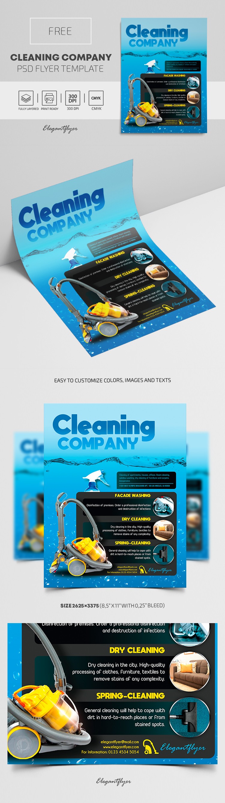 Empresa de limpieza by ElegantFlyer