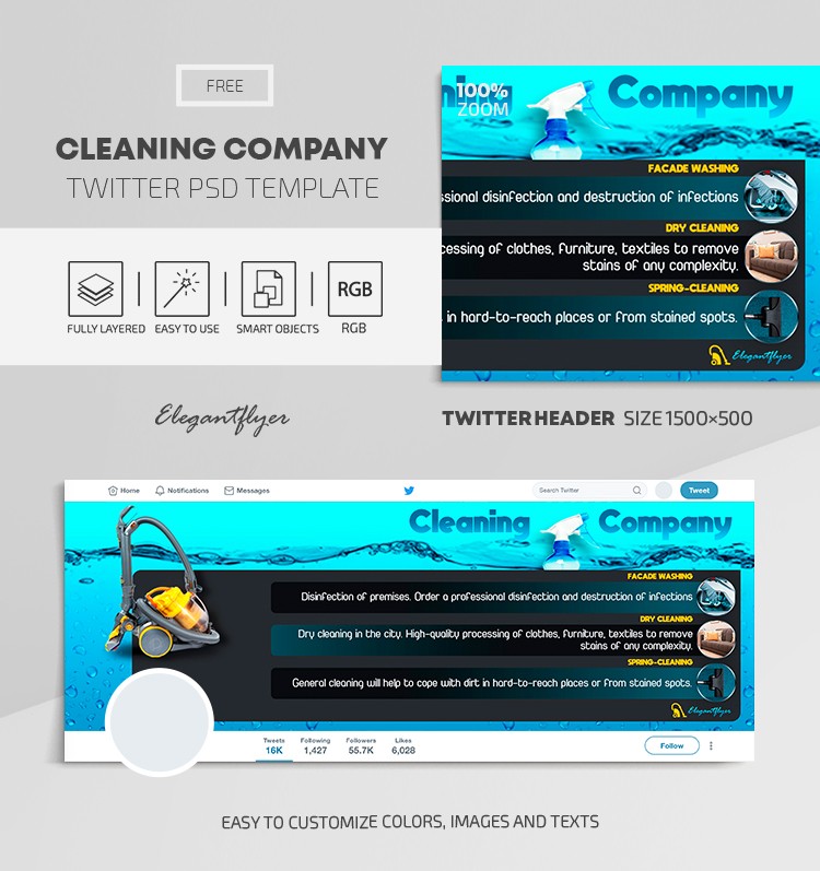 Empresa de limpieza by ElegantFlyer