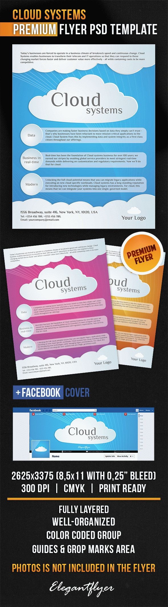 Sistemi cloud. by ElegantFlyer