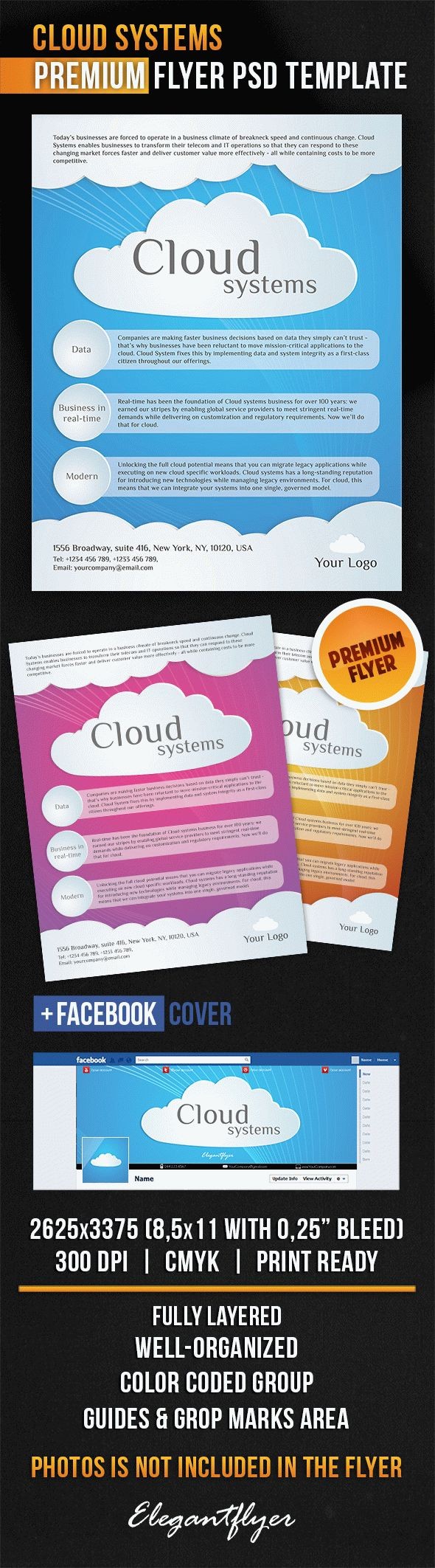 Sistemas en la nube by ElegantFlyer