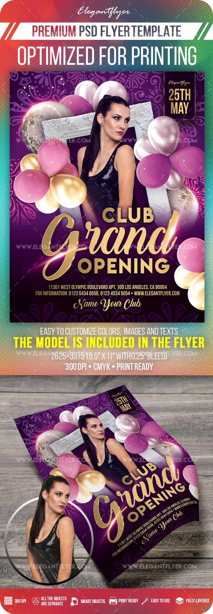 Club Grand Opening by ElegantFlyer