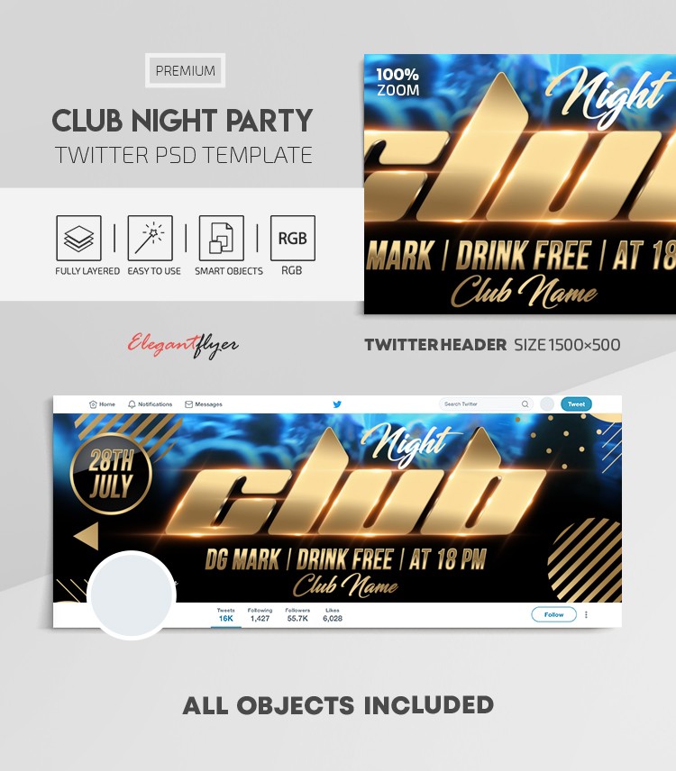Clubnacht Party by ElegantFlyer