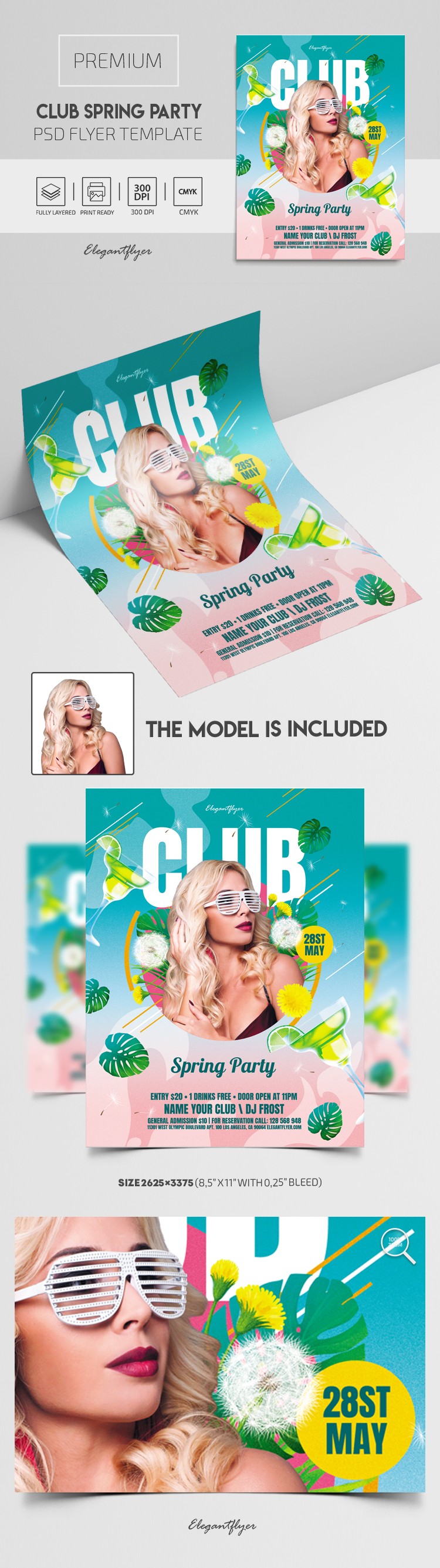 Club Spring Party by ElegantFlyer