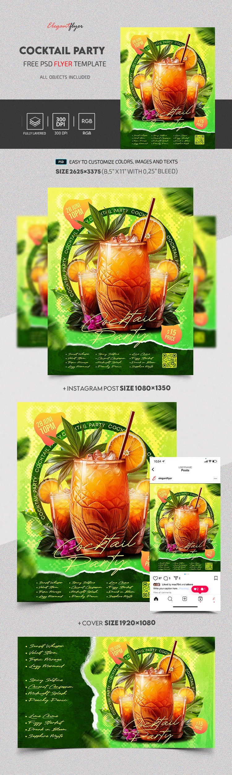 Cocktail Party by ElegantFlyer Cocktail Party by ElegantFlyer