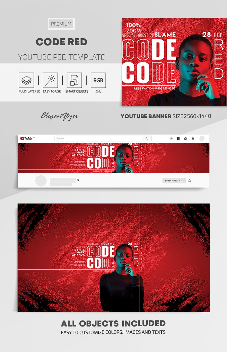 Codice Rosso Youtube by ElegantFlyer