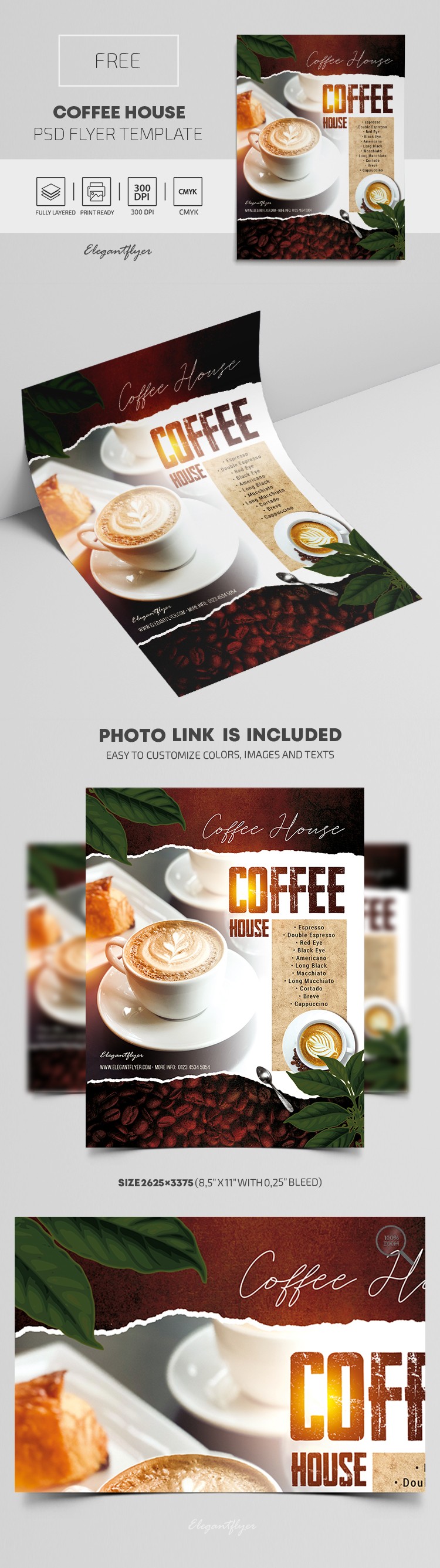 Coffee House Flyer by ElegantFlyer