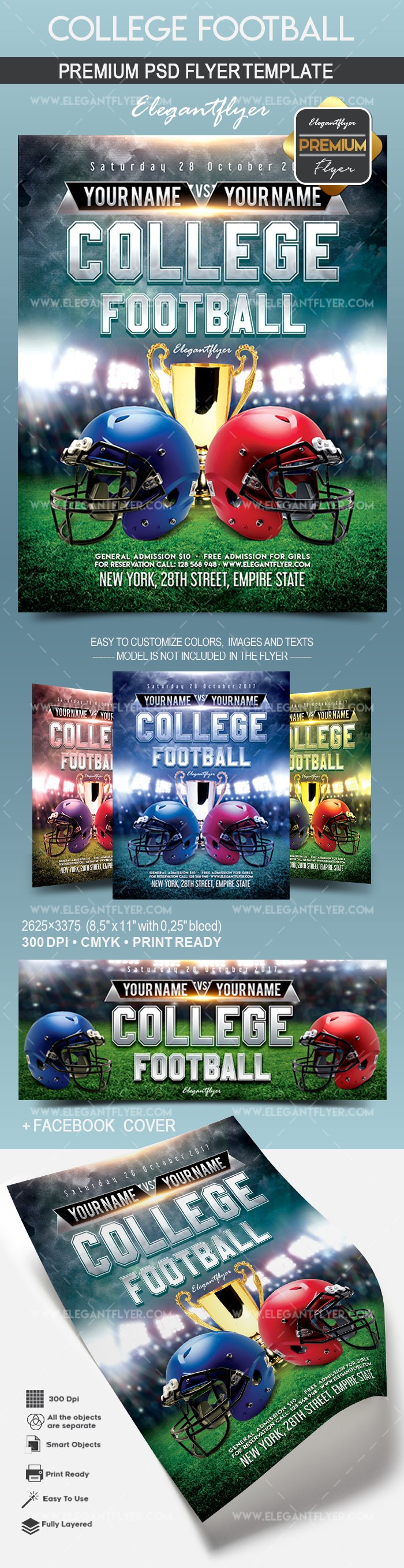 Football universitaire by ElegantFlyer