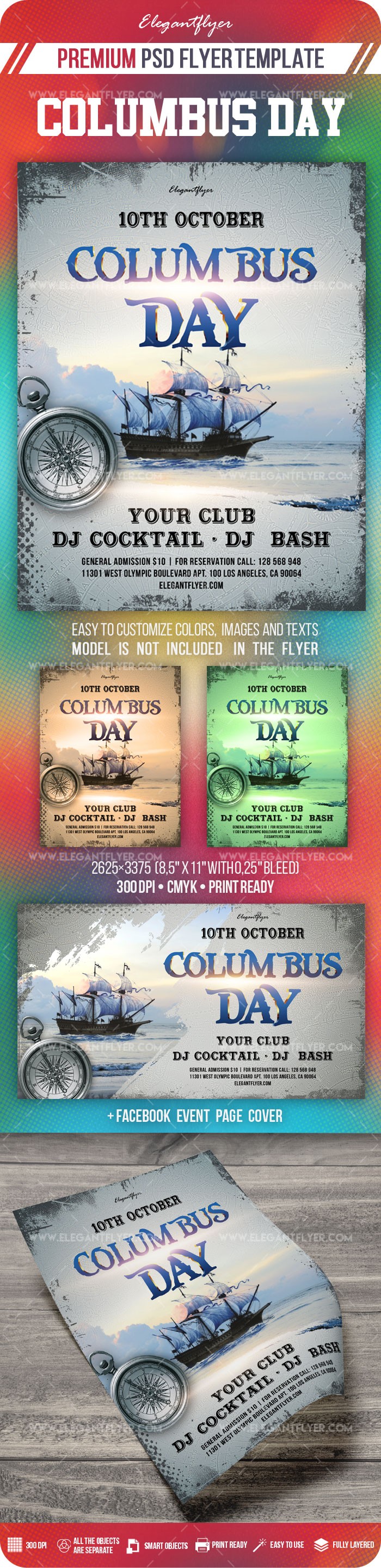 Columbus Day by ElegantFlyer