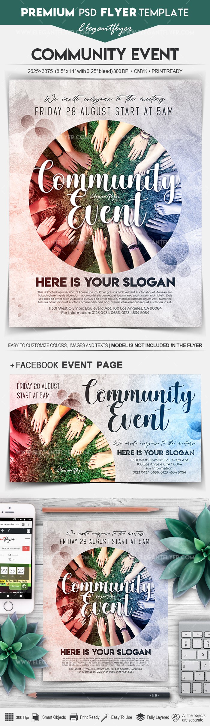 Community Event by ElegantFlyer