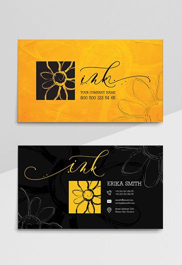 Luxury Business Card Design For Branch Manager Free psd Download