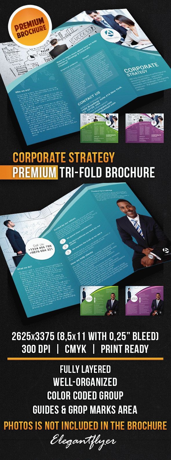 Corporate Strategy by ElegantFlyer