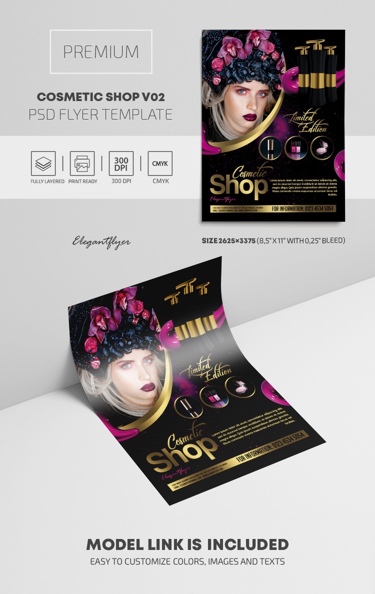 Cosmetic Shop by ElegantFlyer
