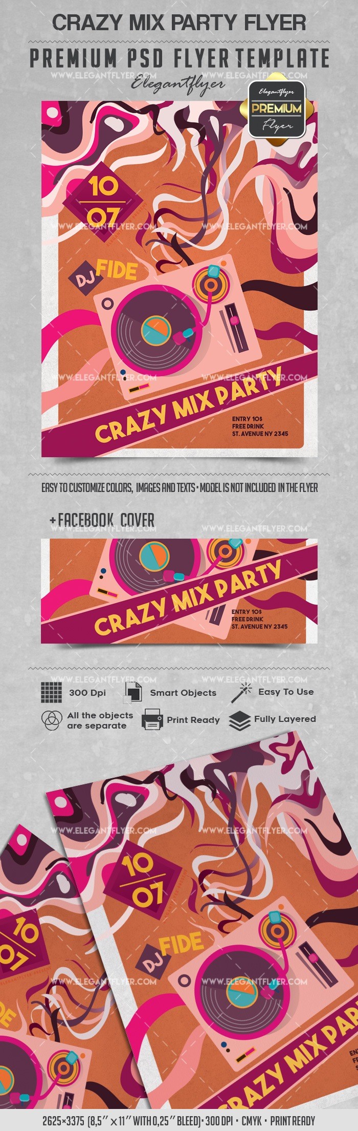 Festa Crazy Mix. by ElegantFlyer