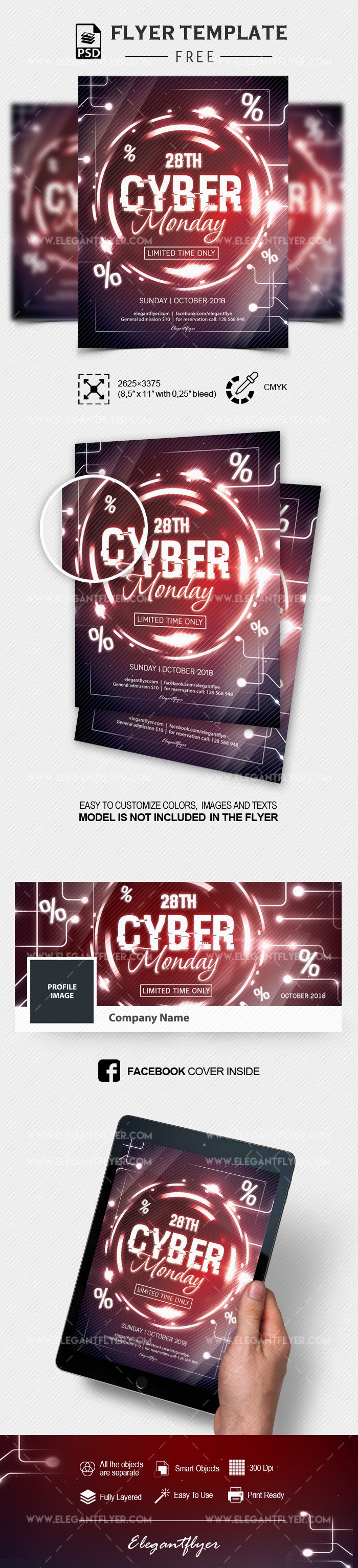 Cyber Monday by ElegantFlyer