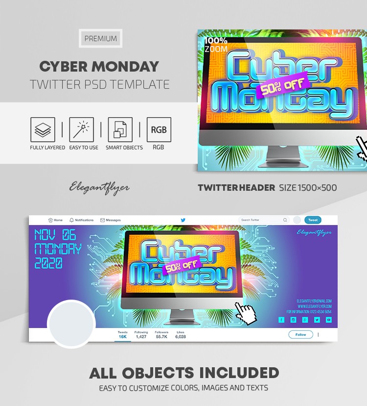 Cyber Monday by ElegantFlyer