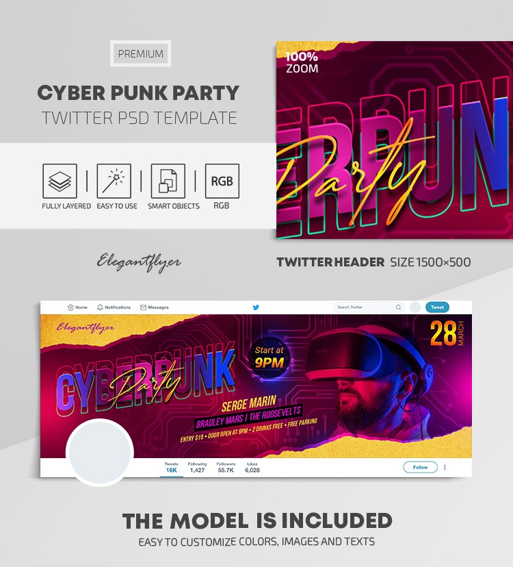 Cyber Punk Party by ElegantFlyer