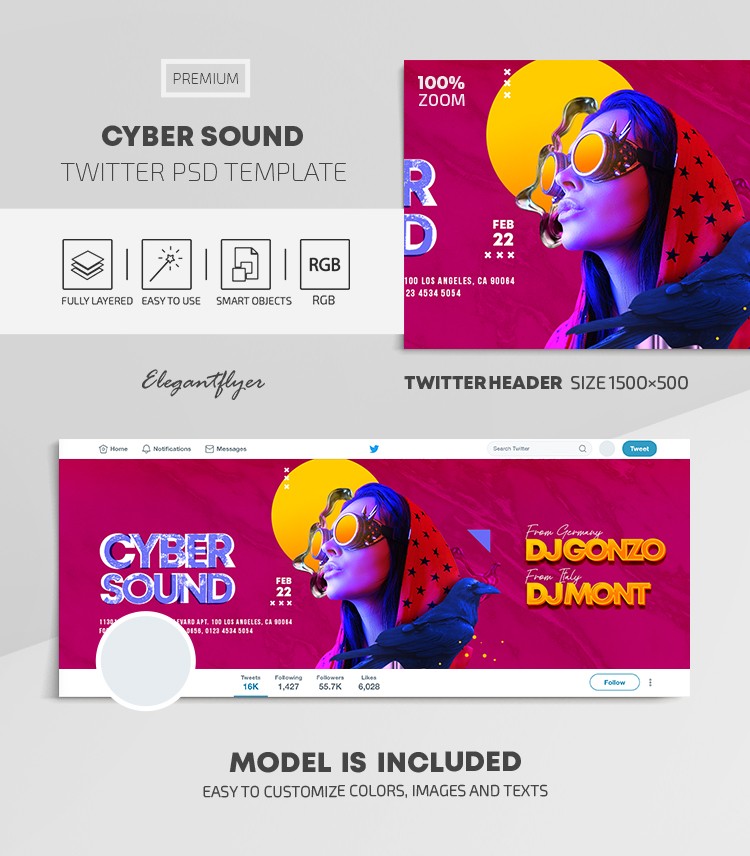 Cyber Sound by ElegantFlyer