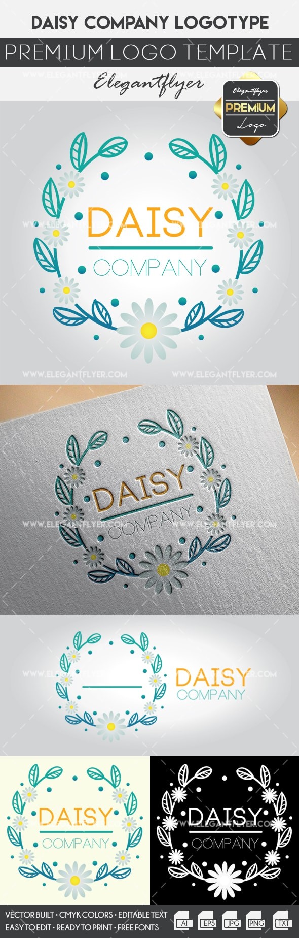 Daisy Company: Azienda Daisy by ElegantFlyer