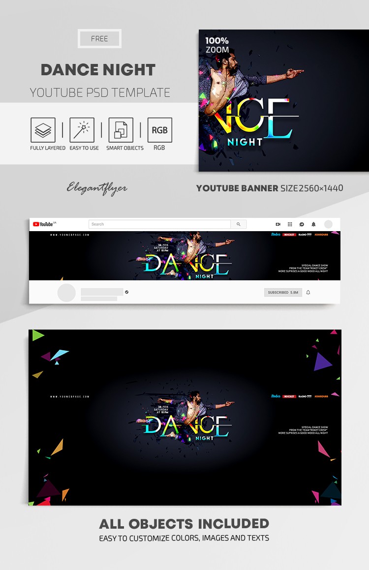 Dance Notte Youtube by ElegantFlyer