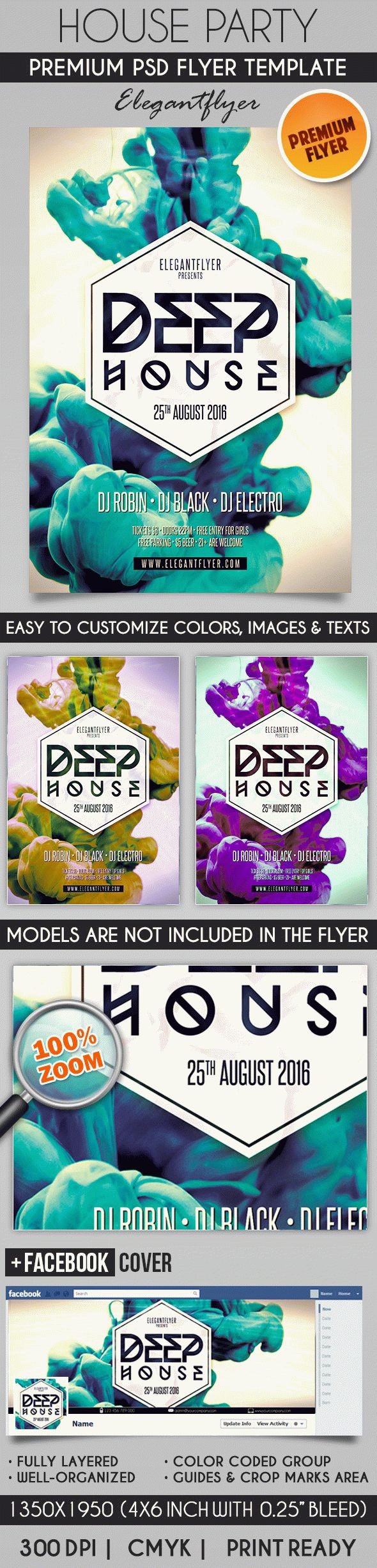 Deep House by ElegantFlyer Deep House by ElegantFlyer