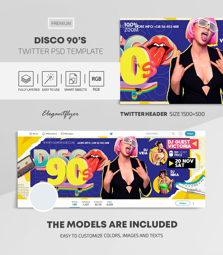 Disco 90's by ElegantFlyer