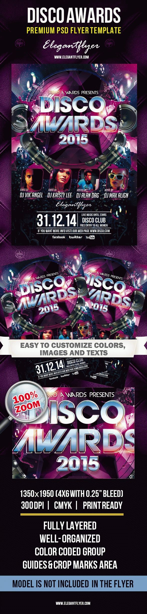 Disco Awards by ElegantFlyer