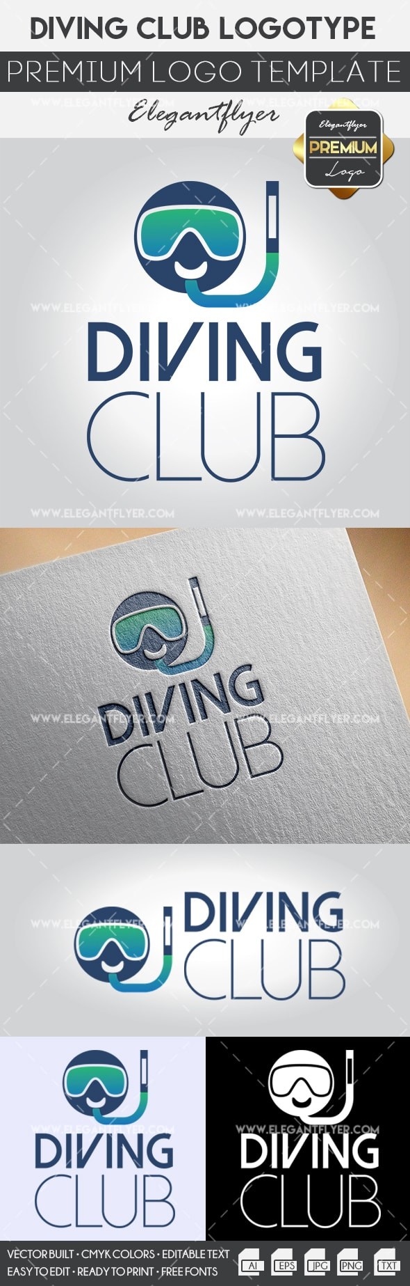diving-club-premium-logo-template-10019265-by-elegantflyer