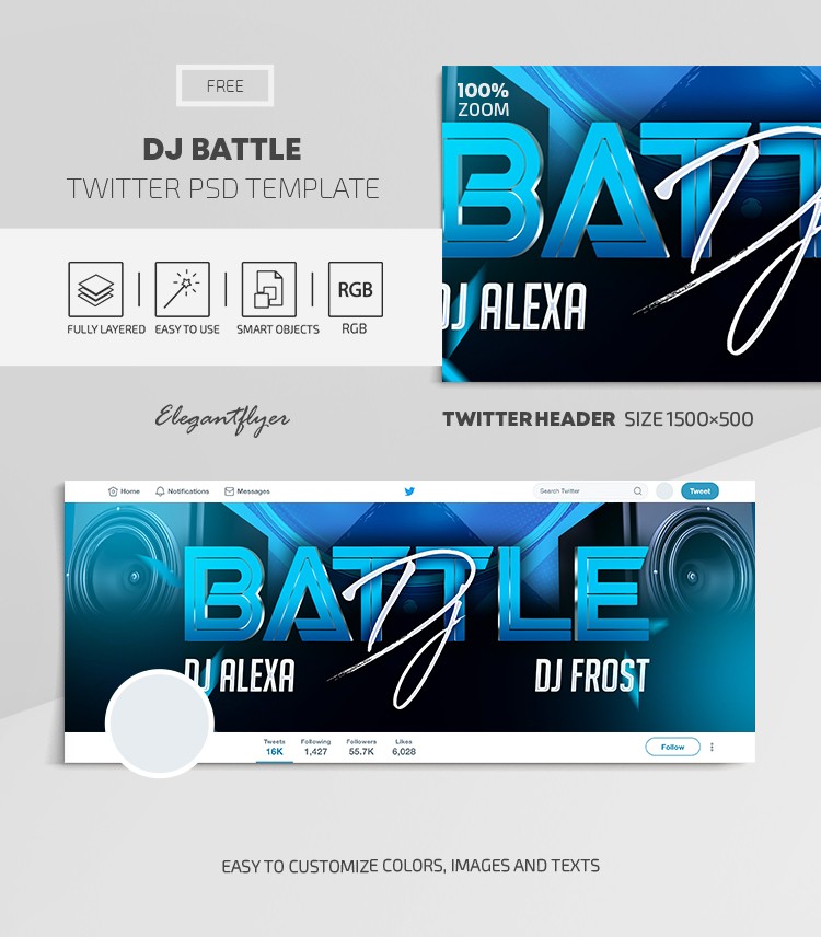 DJ Battle by ElegantFlyer