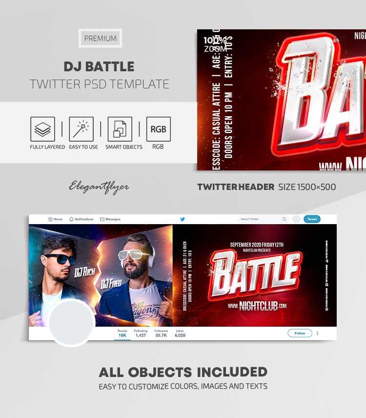 DJ Battle by ElegantFlyer