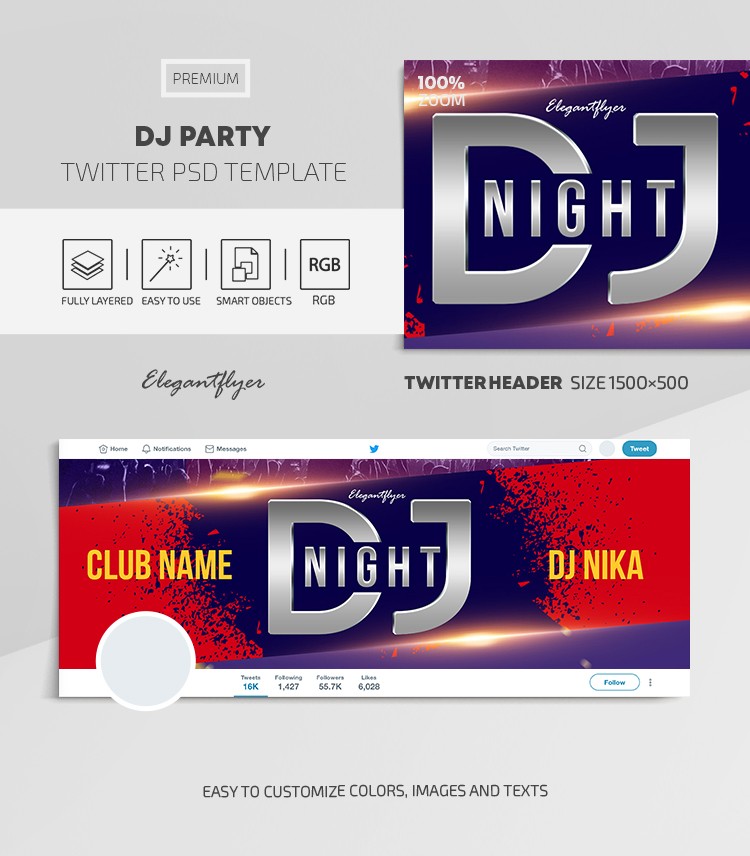 Festa del DJ by ElegantFlyer