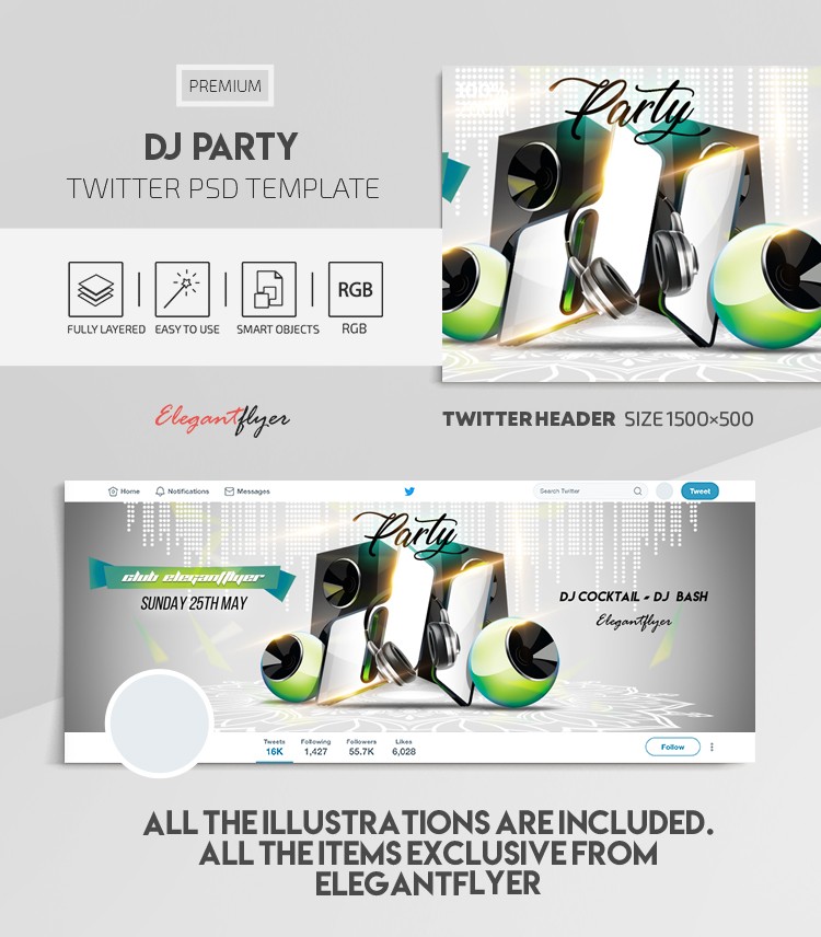 Dj Party by ElegantFlyer