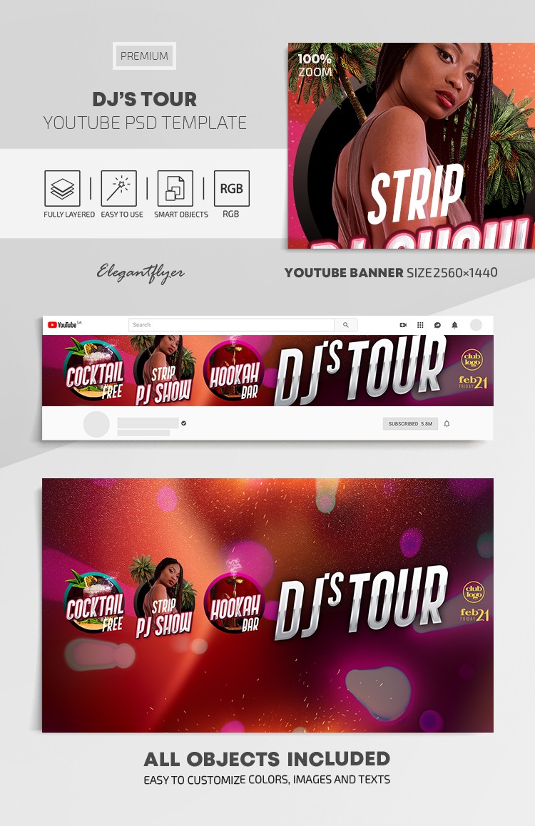 Dj's Tour Youtube -> Dj's Tour auf Youtube by ElegantFlyer