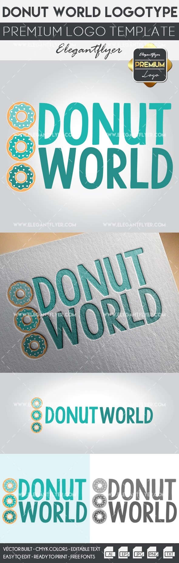 Donut World by ElegantFlyer
