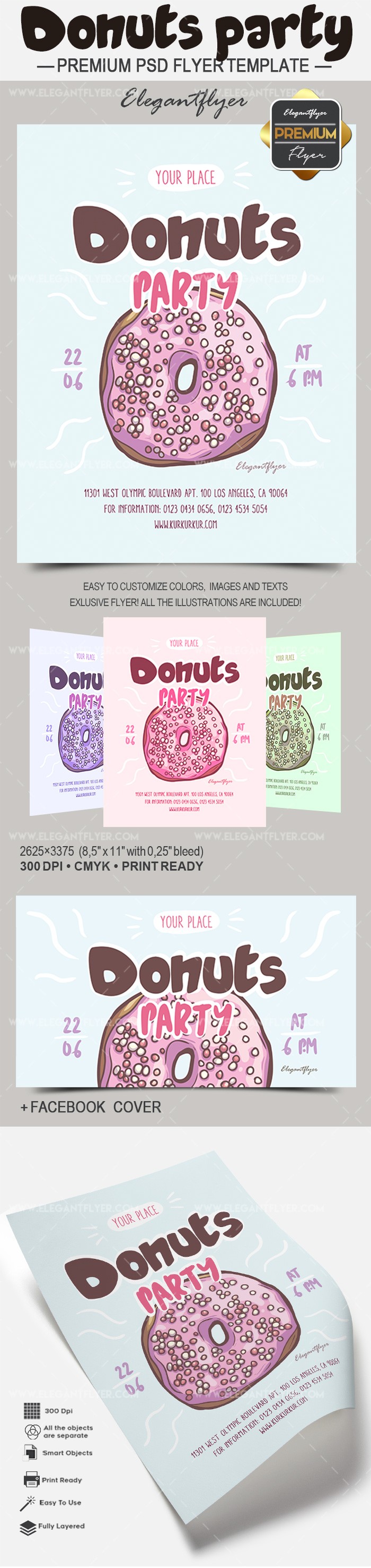 Donuts by ElegantFlyer